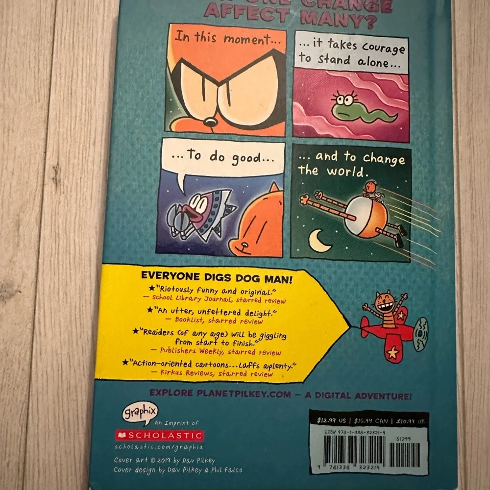 Dog Man fetch 22- dav pilkey hard cover